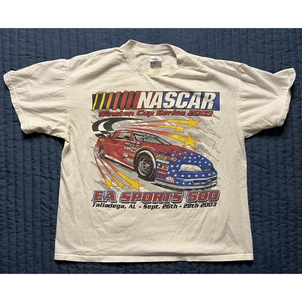 Vintage 2003 Nascar Winston Cup Ea Sports 500 Talladega T Shirt Mens Large W